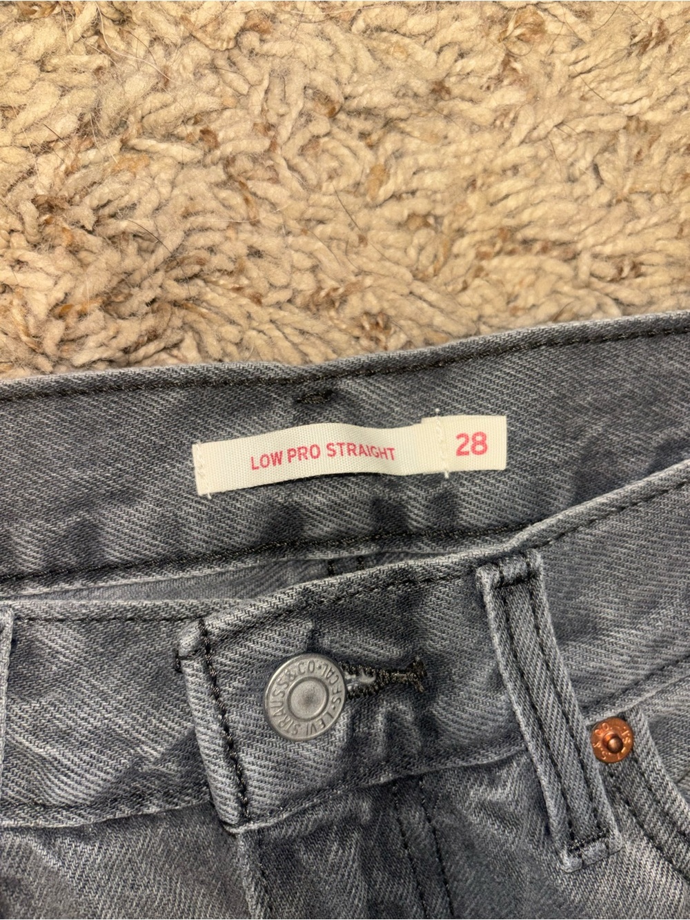 Levi low pro straight carpenter pants
